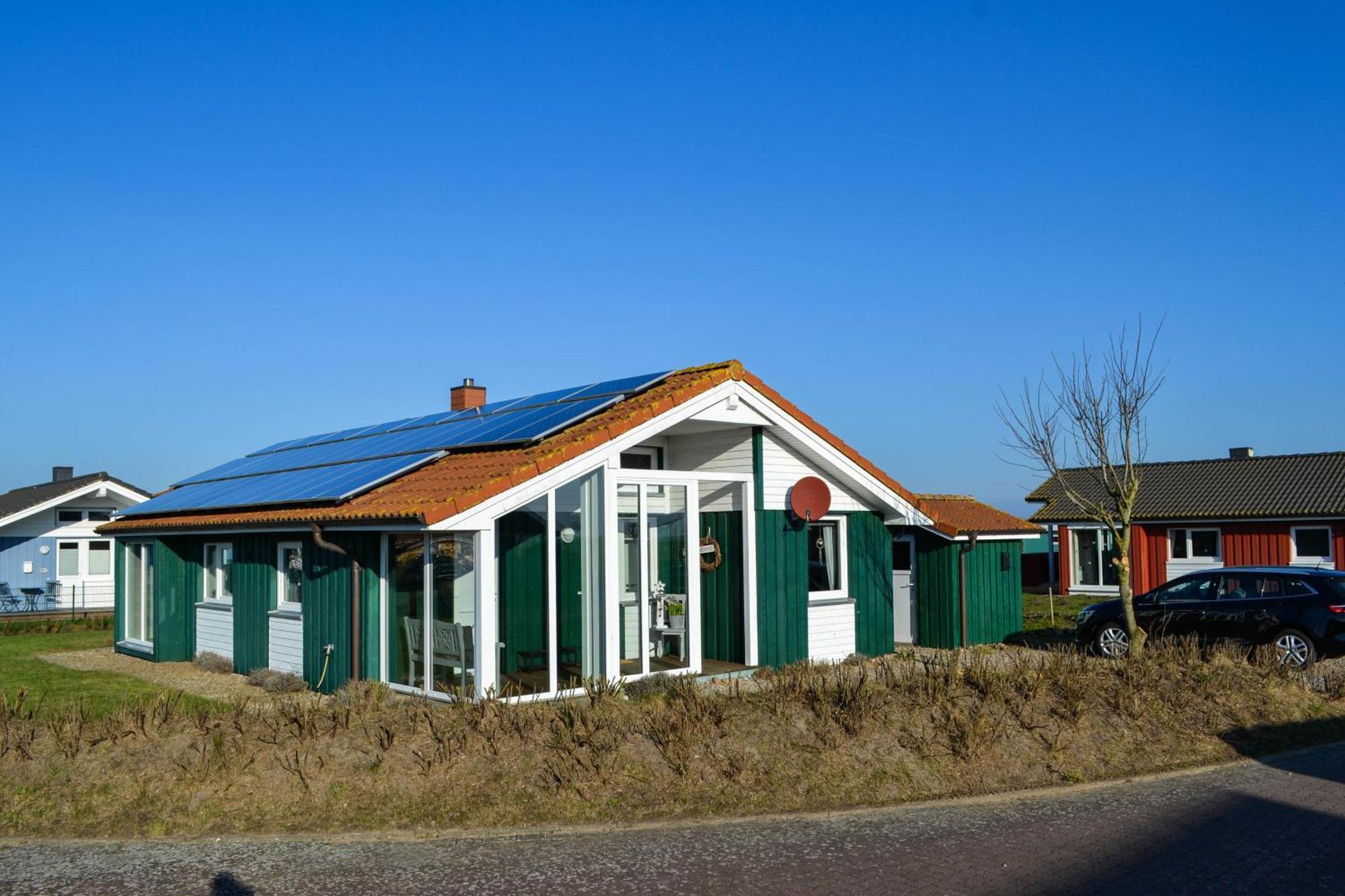 Ferienhaus "Deichglueck" Direkt An Der Nordsee Wesselburenerkoog Ngoại thất bức ảnh
